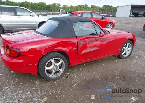 1999 Mazda Mx-5 Miata Leather Pkg/Popular Equipment Pkg/Sports Pkg/Touring Pkg z USA, uszkodzony, nr VIN JM1NB3531X0125670